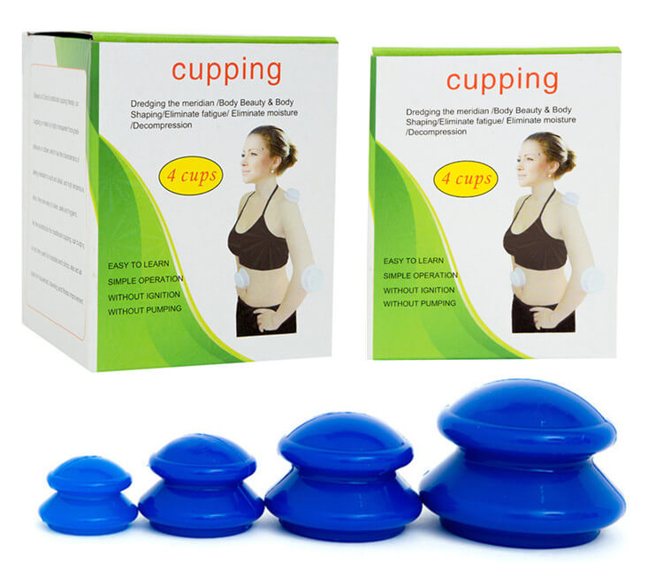 silicone cupping therapy set