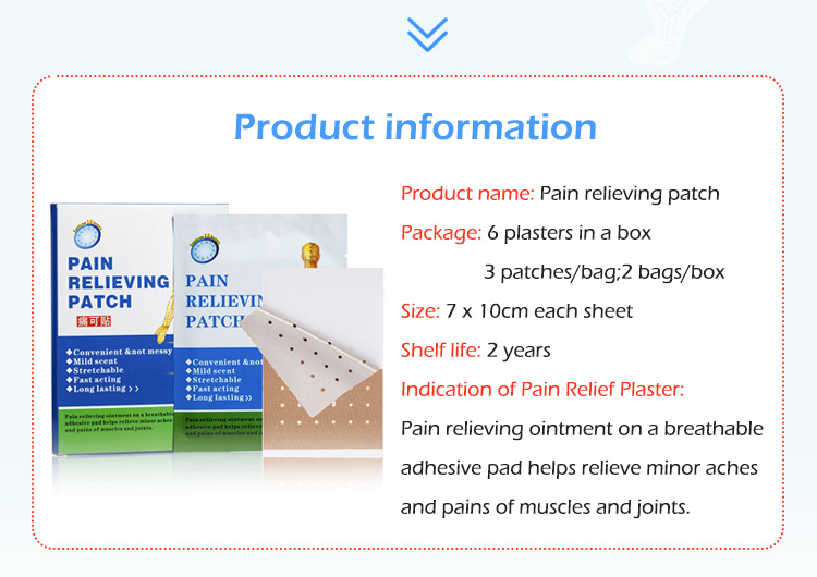 chinese pain relief patch