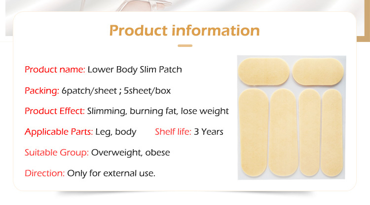 lower body slim patches