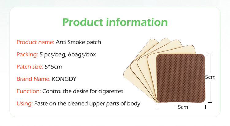 Anti-smoke Patch