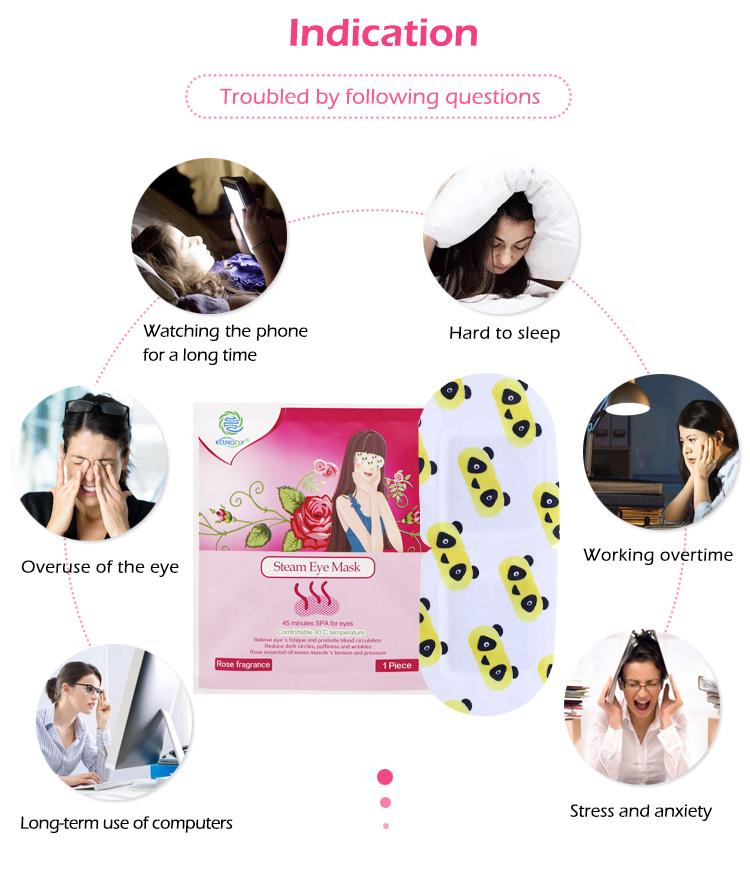 Steam eye mask