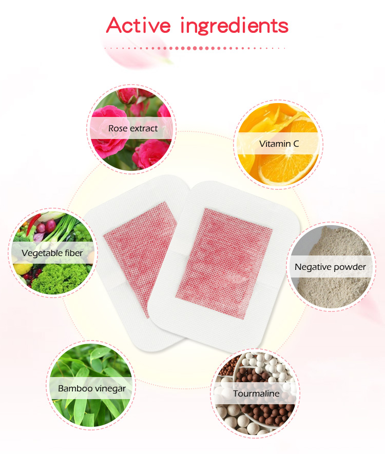 rose detox foot patch