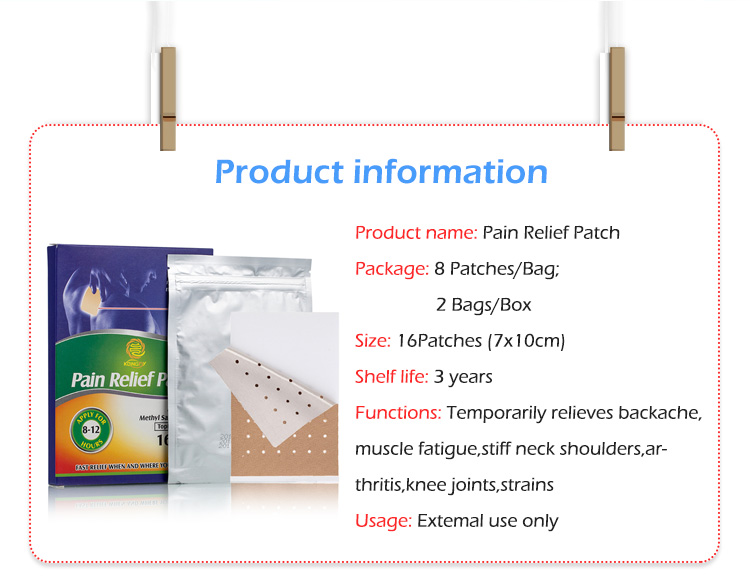 pain relief patches