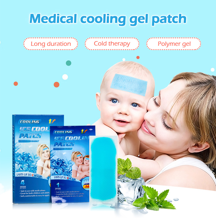 cooling gel fever patches