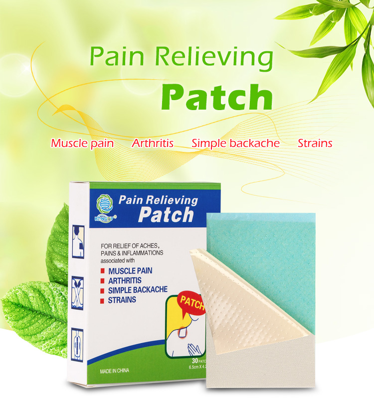 Menthol pain patch