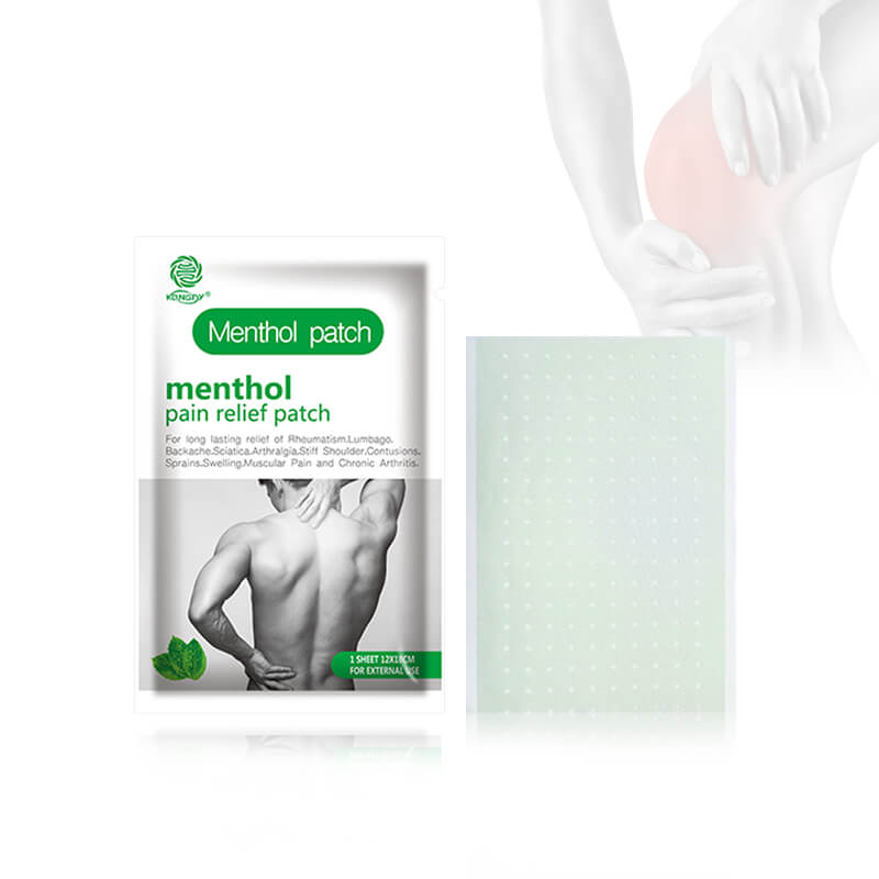 Menthol pain relief patch