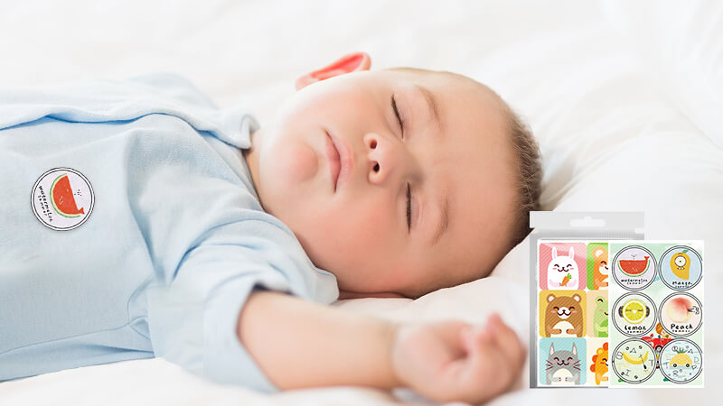 cartoon mosquito repellent patch