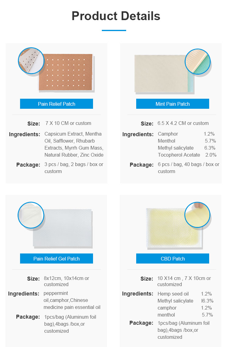 Pain relief patch OEM & ODM(图9)