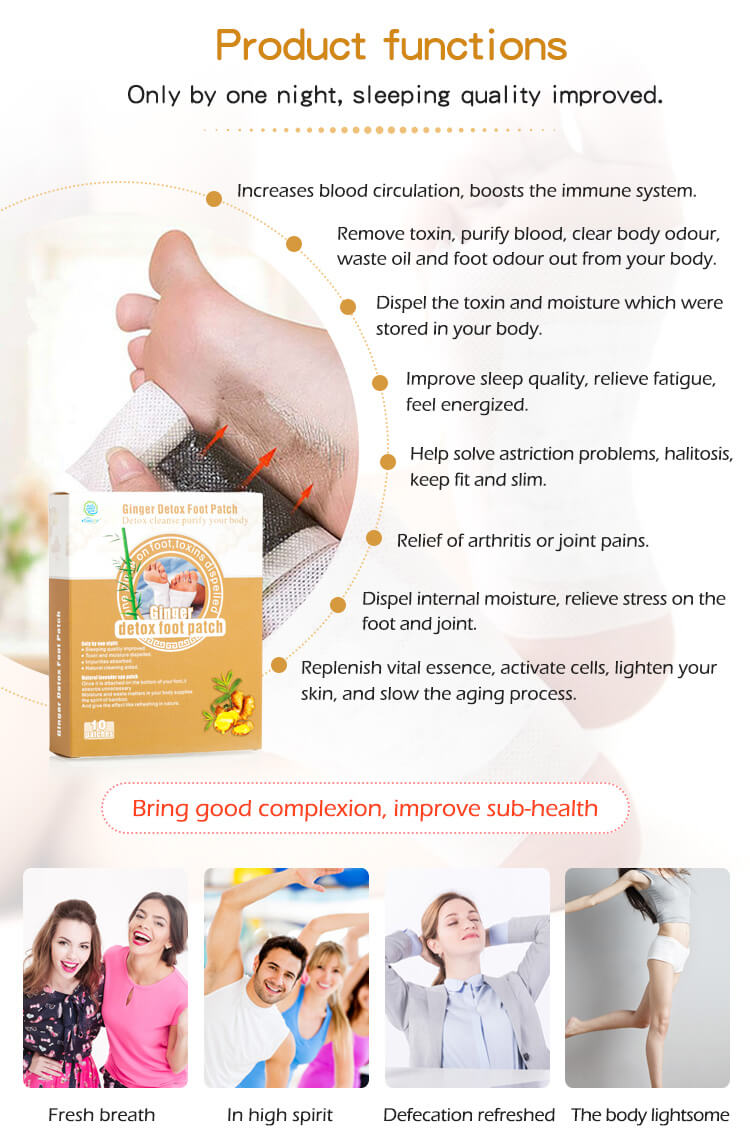 The function and principle of detox foot patch
