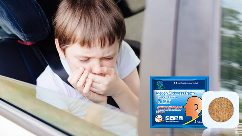 Motion sickness patch